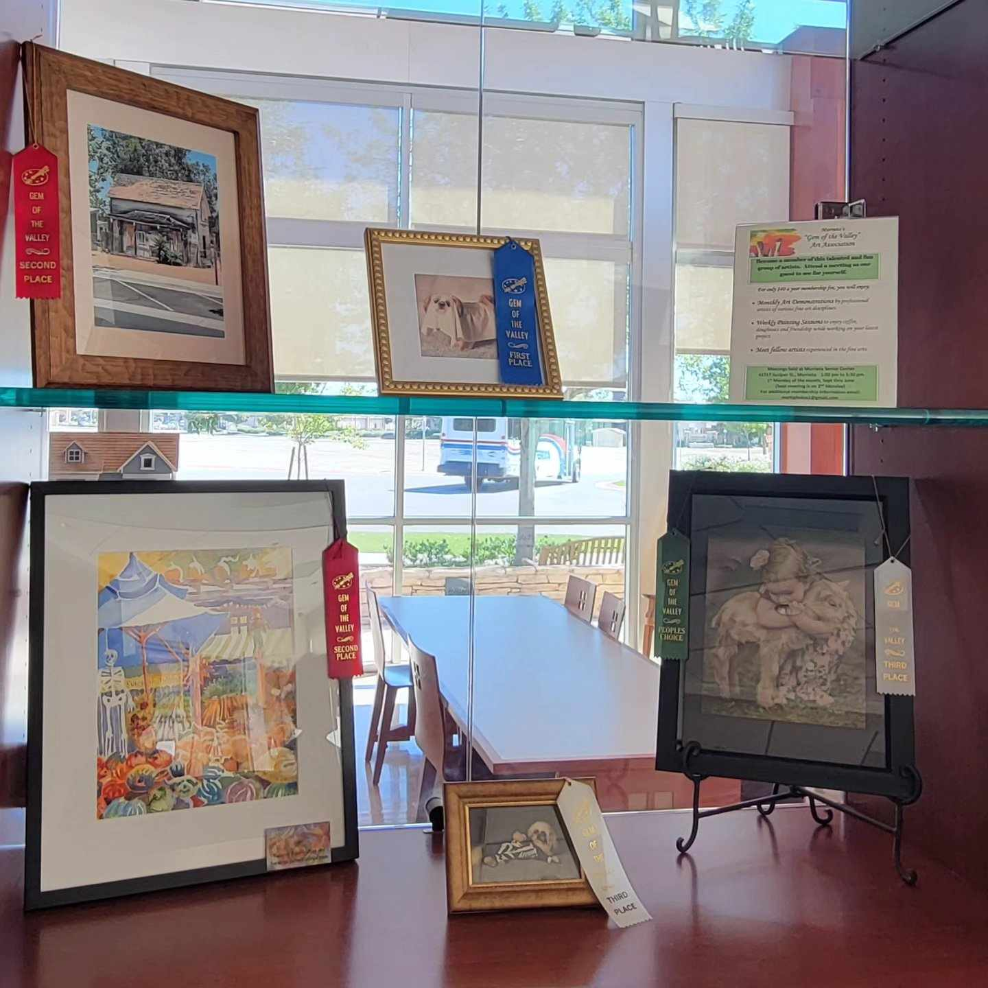 Heritage Showcase at Murrieta Library with Winners