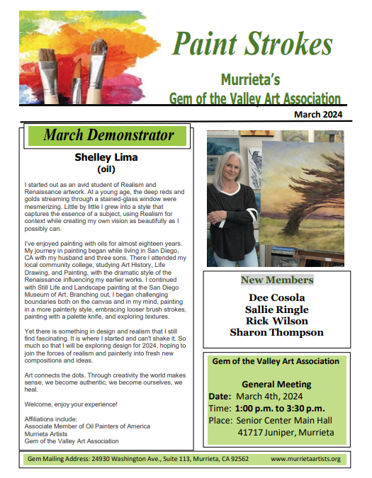 March 2024 Newsletter