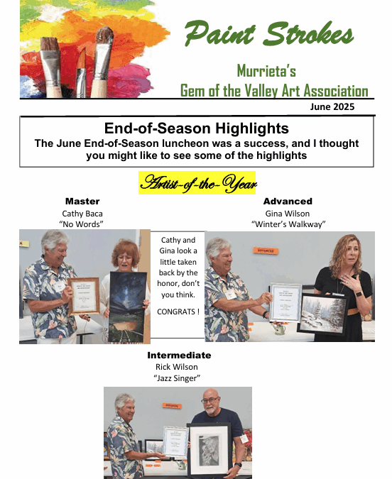 End of Season 2025 Newsletter